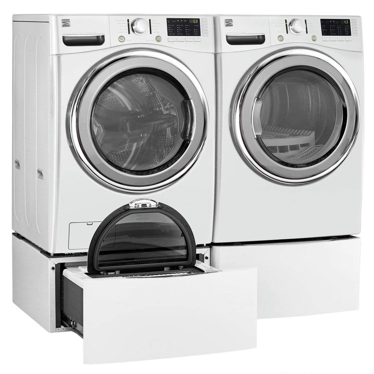 4. Kenmore 8138 7.4 Electric Dryer With Steam In White 