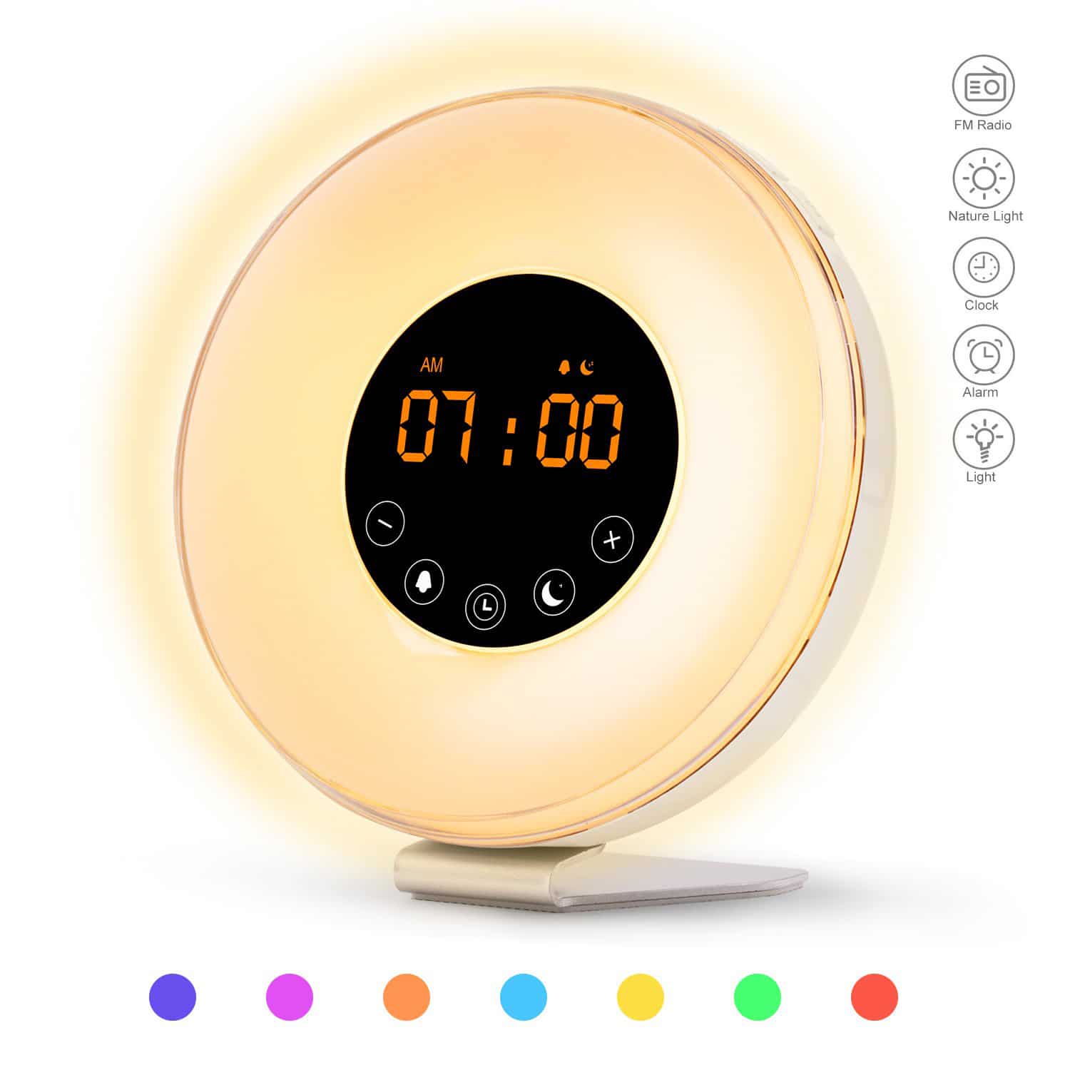 natural light alarm clock for cruise