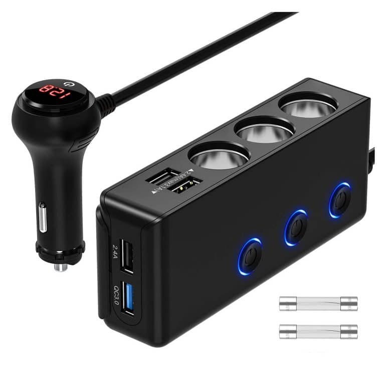 Top 10 Best Cigarette Lighter Adapters in 2021 Reviews | Buyer’s Guide